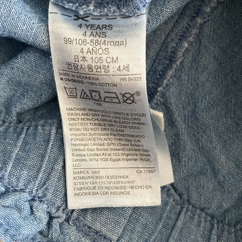 Baby GAP Chambray Pull On Shorts